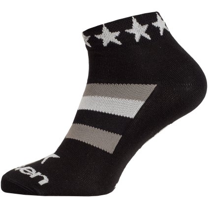 Ponožky LUCA STAR WHITE (Veľkosť XL (46 - 48))