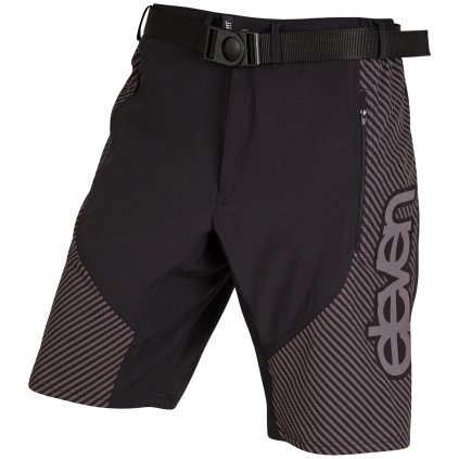 Eleven krátke nohavice Pegg Black (Veľkosť XXXL)