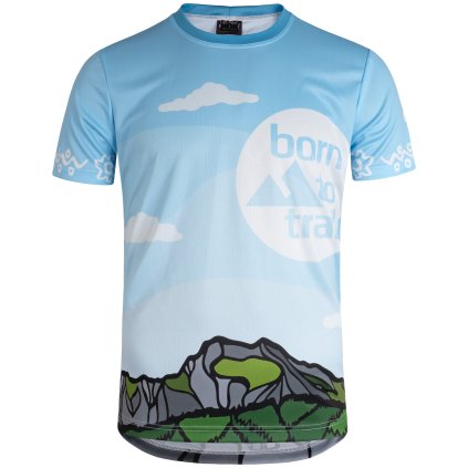 Bežecké tričko John Torino Born To Trail Rozsutec (Veľkosť XXL)