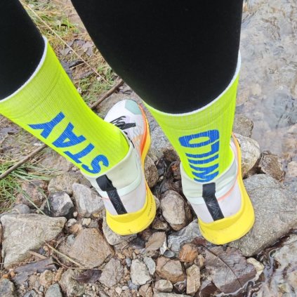 Ponožky NINA Stay Wild Fluo