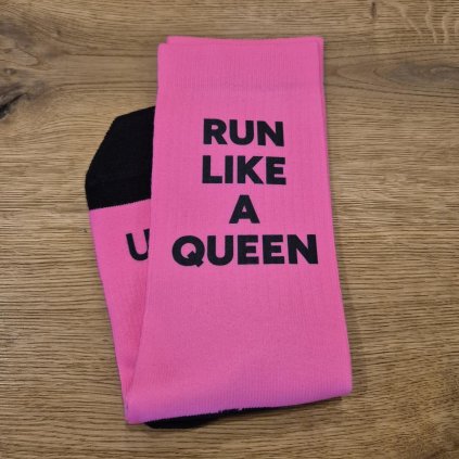 Ponožky NINA Run Like a Queen
