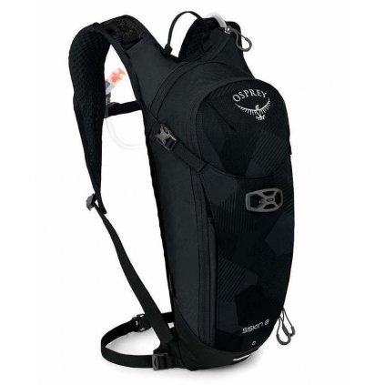 845 cyklisticky batoh osprey siskin 8 obsidian black bez rezervoaru