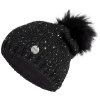 Pletená čiapka Eleven Ava Black (Veľkosť UNI)