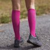 113 4 kompresni podkolenky eleven merino fuchsia