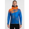 Mikina Victor Full Zip Eleven Vortex Blue Orange