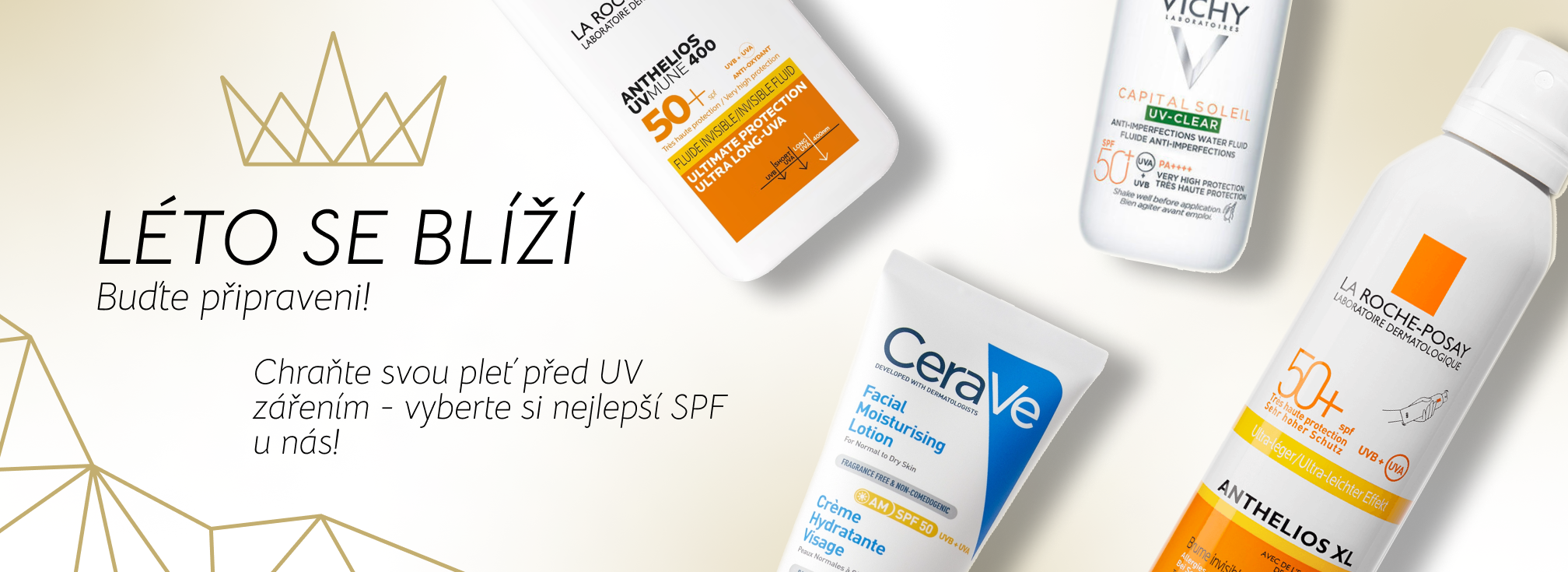 Produkty určené k ochraně před sluncem