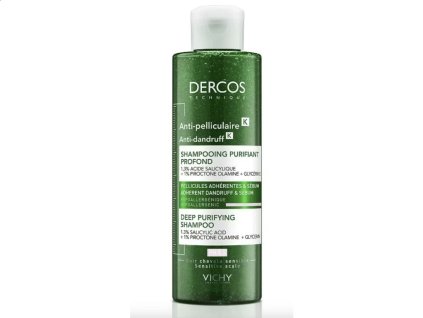 VICHY DERCOS Peelingový šampon proti lupům 250 ml