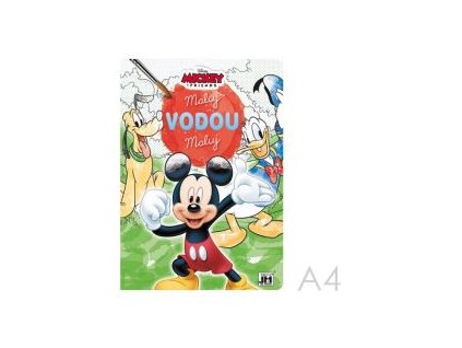 omalovanka vodova jm a4 mickeyho klubik