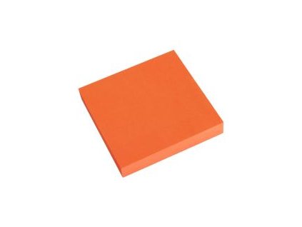 3998 sk blok kocka lepiaci neon oranz 76 x 76 mm php