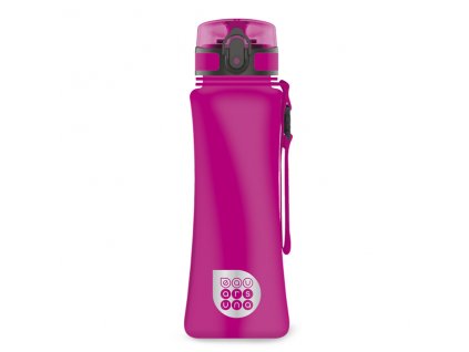Fľaša, plastová, 500 ml, matná, mix farieb