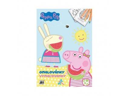 omalovanka prasiatko peppa a4