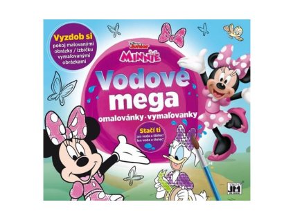 omalovanka vodova jm mega a3 minnie