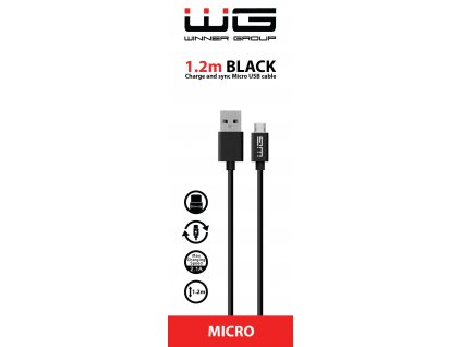 Datový kabel Micro USB (Černý)