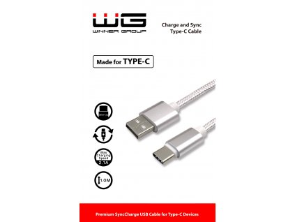 Type-C Datový kabel Type C (Bílý)