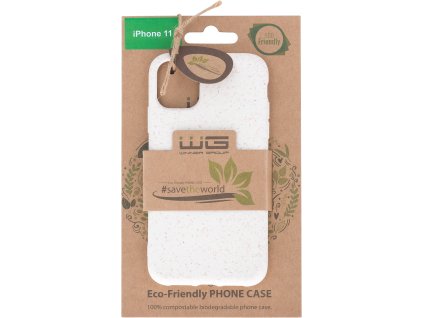 Pouzdro ECO 100% compostable iPhone 11 (Béžové)