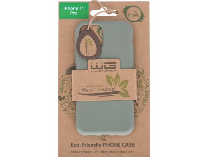 Pouzdro ECO 100% compostable iPhone 11 Pro (Khaki)