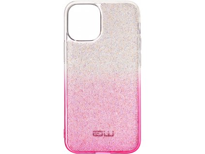 iPhone 12/12Pro Pouzdro Rainbow iPhone 12/iPhone 12 Pro (Pink-Silver)