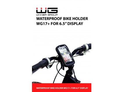 Držák na kolo WG 17+ waterproof 6,5" (Černý)