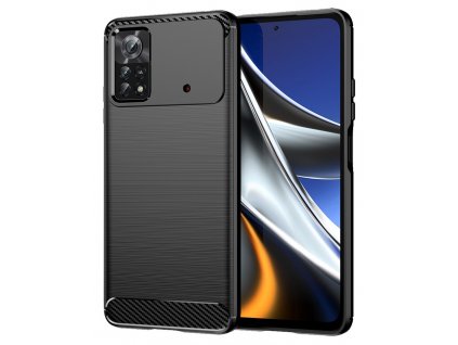 Xiaomi Redmi Note 11 Pro 5G/Poco X4 Pro 5G Pouzdro Carbon  Xiaomi Poco X4 Pro 5G (Černé)