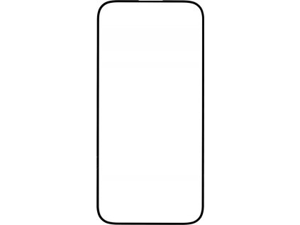 Premium tvrzené sklo 4D Full Glue iPhone 15 Pro Max (Černé)