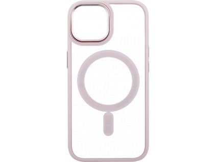 Pouzdro Iron Eye Magnet iPhone 15 (Růžové)