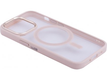 Pouzdro Iron Eye Magnet iPhone 13 Pro (Růžové)