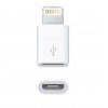 Redukce Micro USB -Lightning Adaptér Micro USB na Lightning (Bílá)