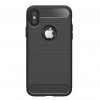 Pouzdro Carbon iPhone X / iPhone XS (Černé)