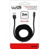 Datový kabel Micro USB (3m) (Černý)