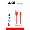 Datový kabel MFI Lightning (1m) (Červený)