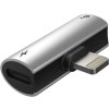 Mini adapter Lightning (m) to Lightning 2x (f) (Černo-šedá)