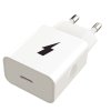 Síťová nabíječka 1xUSB-C-PD 20W nylon cable type C-Lightning MFI (Bílá)