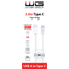 84576 1 datovy kabel usb a x usb c 2m 60w bily