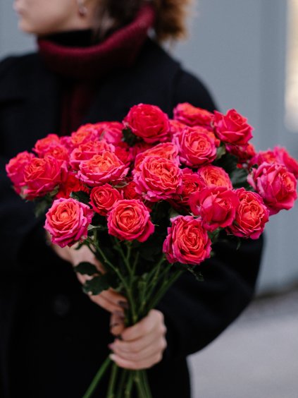 Trsové růže vášnivé