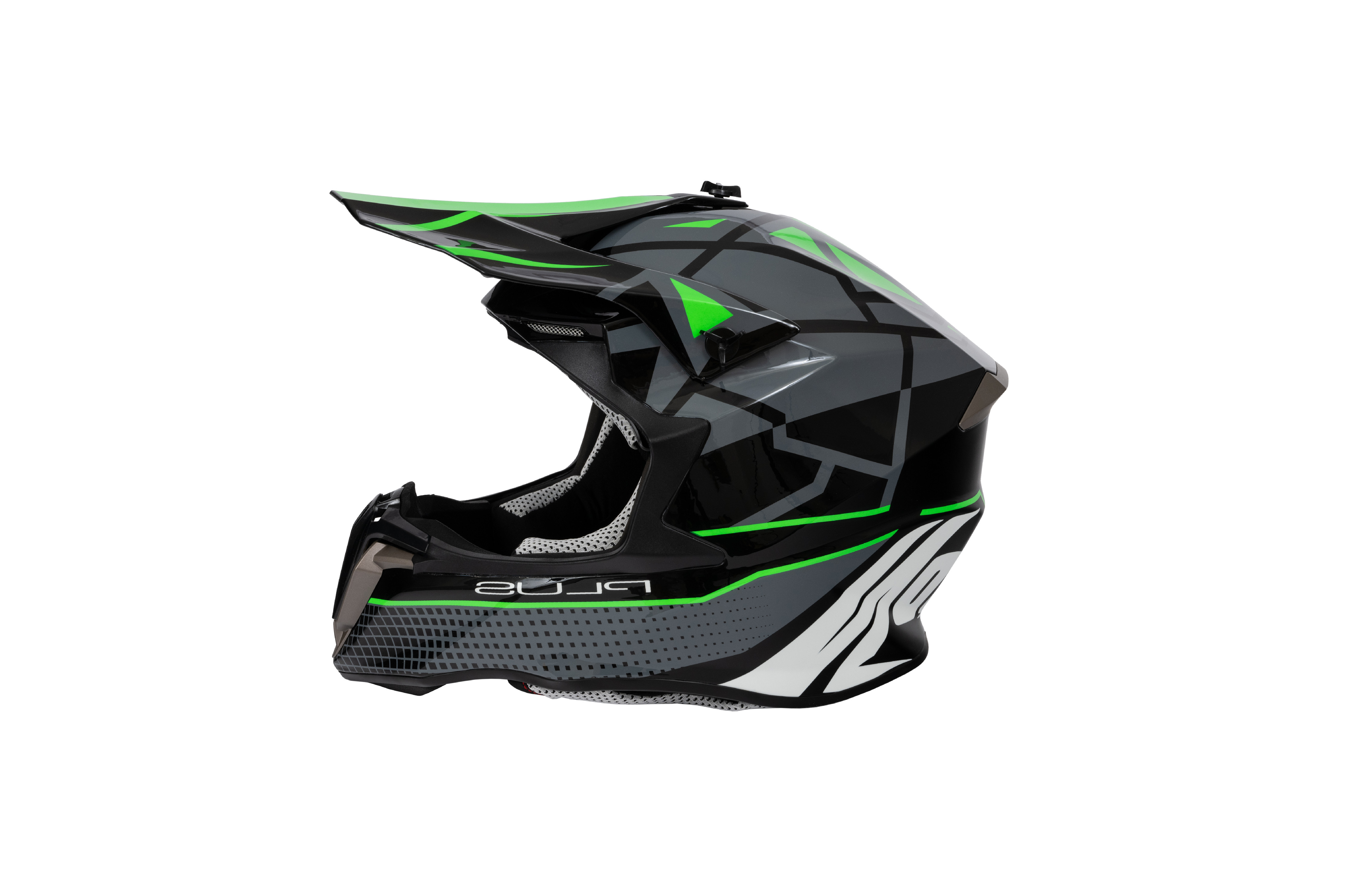 Helma dětská zelená - Energy Adventure Push Racer Plus HD-806 - velikost SHelma dětská zelená - Energy Adventure Push Racer Plus HD-806 - velikost S
