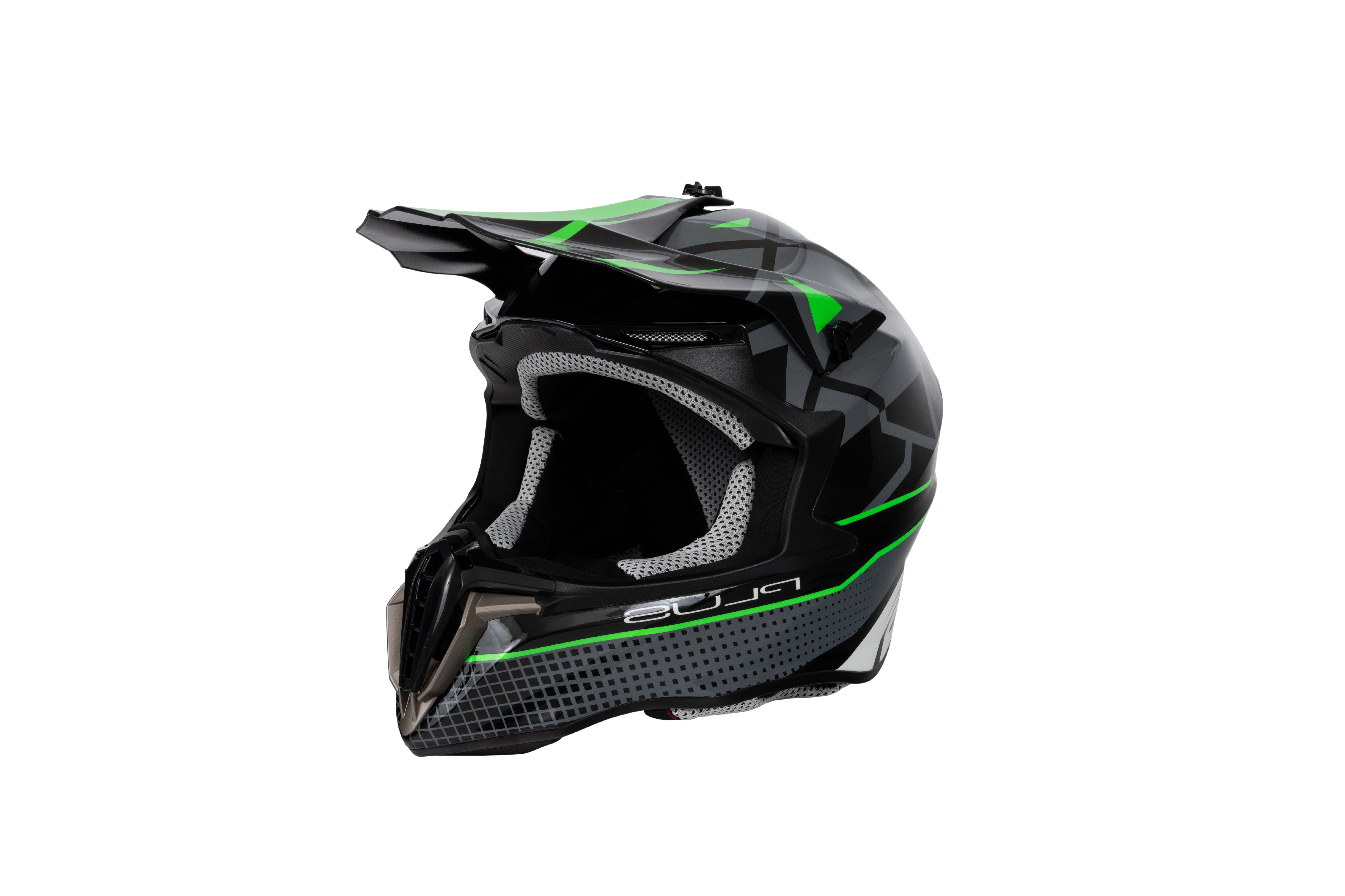 Helma dětská zelená - Energy Adventure Push Racer Plus HD-806 - velikost LHelma dětská zelená - Energy Adventure Push Racer Plus HD-806 - velikost L