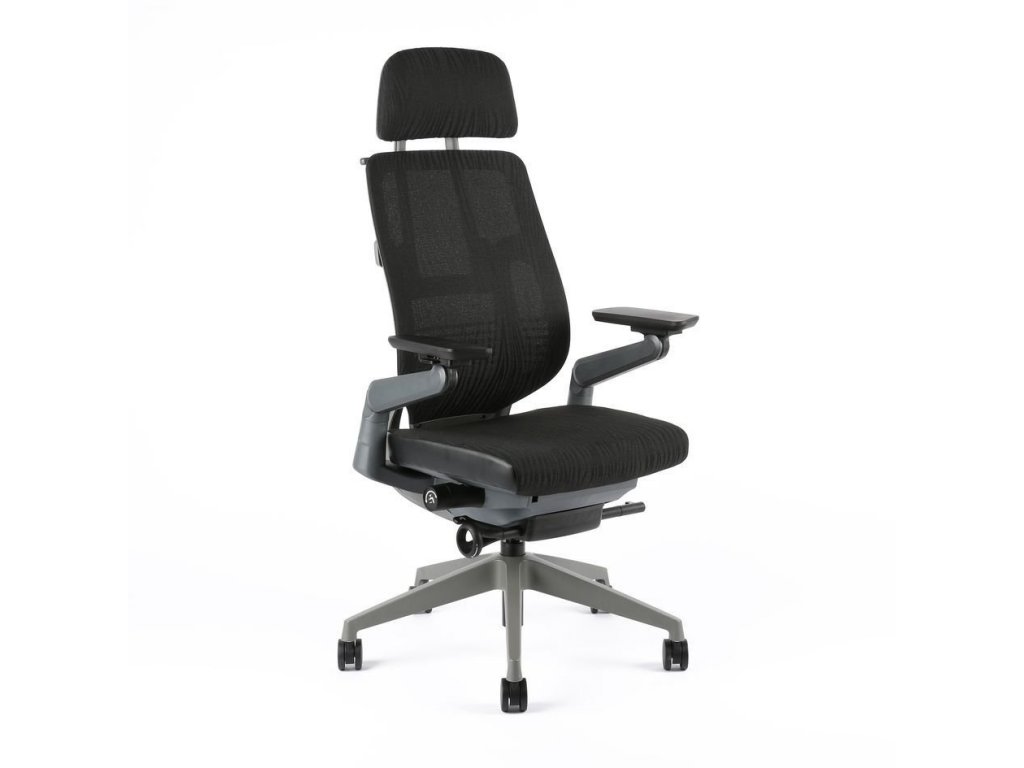 Kancelářská židle KARME mesh s podhlavníkem