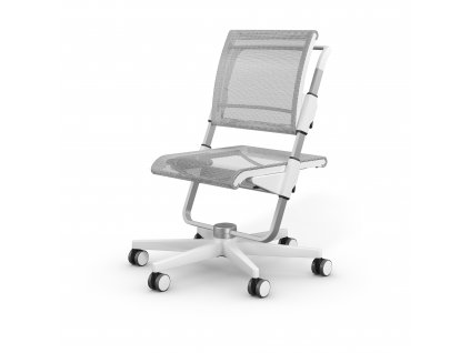 Dětská rostoucí židle Moll SCOOTER bílá konstrukce - Bez potahu - Bez potahu