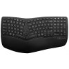 Delux Bluetooth Wireless Keyboard 2,4G+BT 5.0 černá