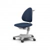 Dětská rostoucí židle Moll MAXIMO šedá konstrukce - Navy - řada Soft - Navy - řada Soft