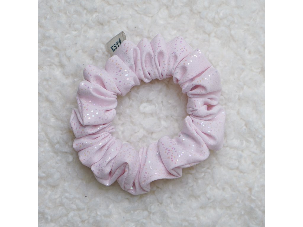 Úzká gumička růžová - UNICORN