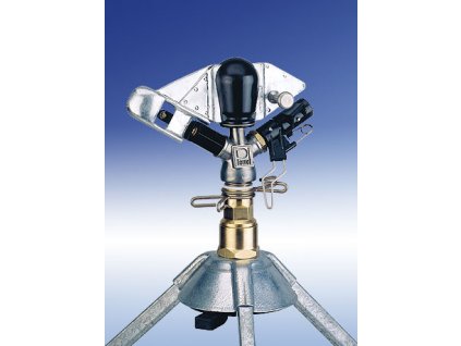 Trávníkový postřikovač ZE 30 WF - plnokruhový a výsečový postřikovač na trojnožce