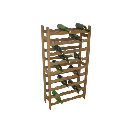 Stojan na fľaše 54F ferr drevený tmavý