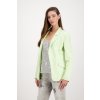 Unifarbener Blazer mit Schulterpolstern Gruen monari 15508