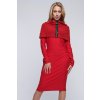 šaty 334 444 červená 0