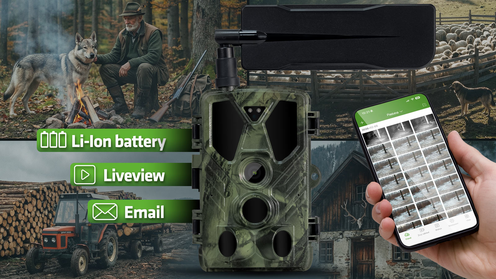 Robustno ohišje EVOLVEO StrongVision LTE POWER IP65