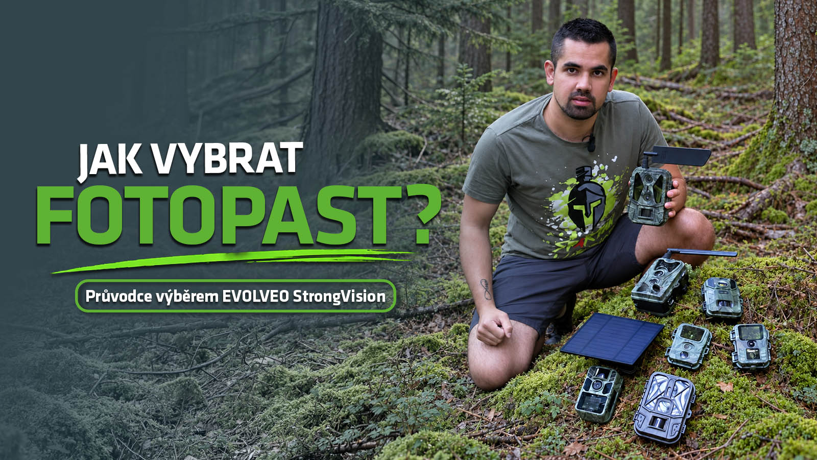 Jak vybrat fotopast: průvodce výběrem EVOLVEO StrongVision