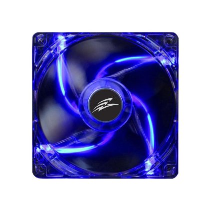 EVOLVEO 12L1BL, ventilátor, 120mm, 3pin, 4 LED, modrý