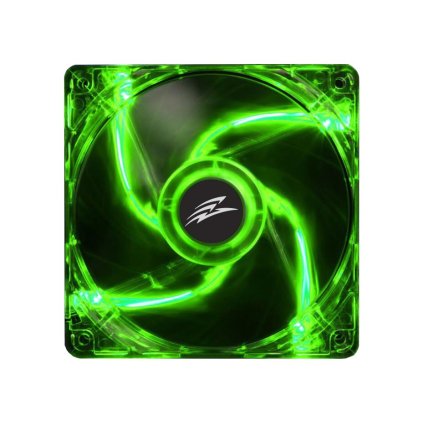 EVOLVEO 14L1GR, ventilátor, 140mm, 4 LED zelený, 3pin