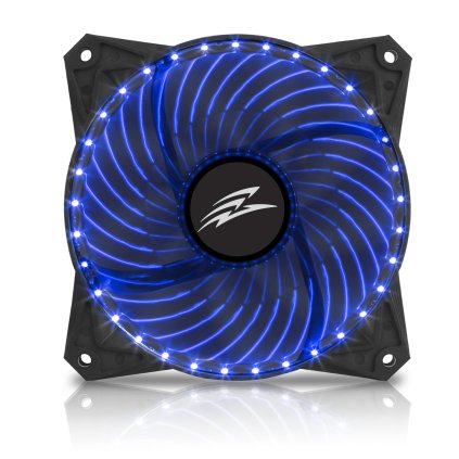 EVOLVEO 12L2BL, ventilátor, 120mm, 33 LED, modrý, 3pin